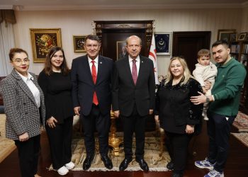 Tatar, Türkiye Esnaf ve Sanayi Konfederasyonu Başkan Vekili Dere’yi kabul etti