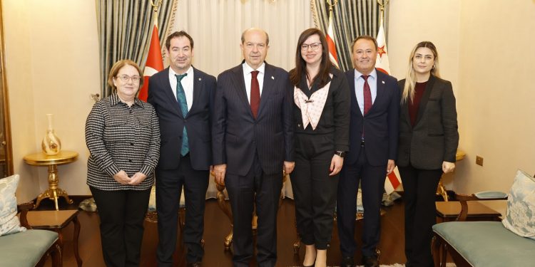 Cumhurbaşkanı Ersin Tatar, Tugay Karakaş’ı kabul etti