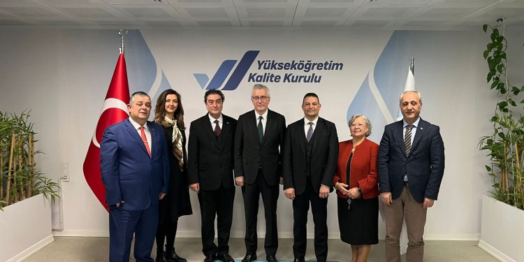 KÜB heyetinden YÖKAK’a ziyaret…