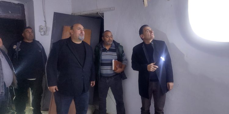 İçişleri Bakanı Oğuz, Karpaz’daki hasarları yerinde inceledi