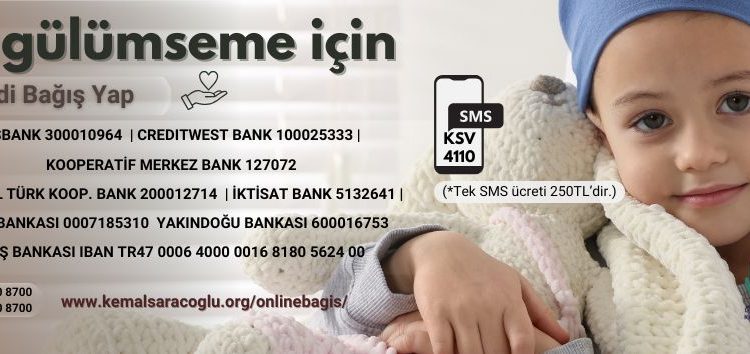 Kemal Saraçoğlu Vakfı’ndan yılbaşına özel bağış çağrısı…