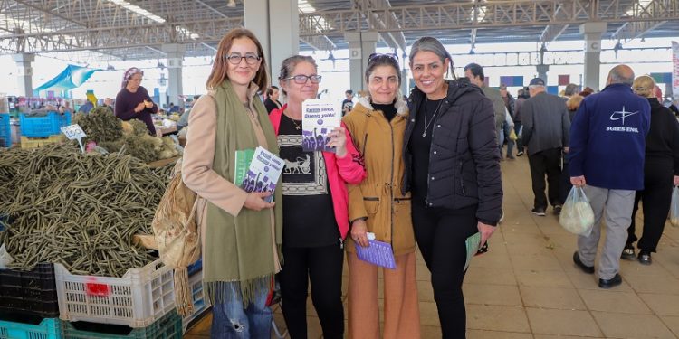 CTP Kadın Örgütü Mağusa İlçesi “Mor Başak Kadın Dayanışması- İkinci El Eşya Stantları”nı yine kurdu