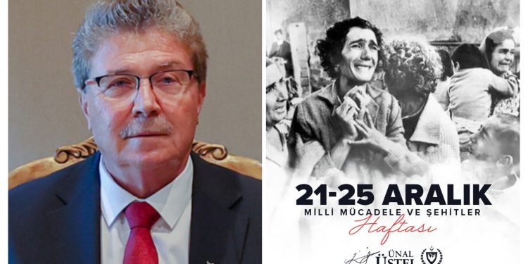 Başbakan Üstel:Bugün KKTC’de özgürce yaşıyorsak, bunu şehitlerimizin fedakârlıklarına borçluyuz