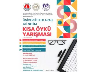 “Üniversiteler Arası Ali Nesim Kısa Öykü Yarışması” düzenleniyor. Son başvuru tarihi 14 Ocak