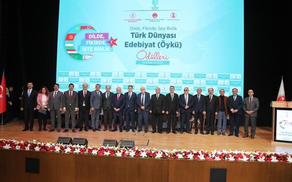 Türk Dünyası Edebiyat Öykü Ödülleri törenle verildi