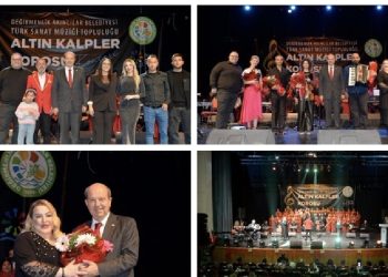 Cumhurbaşkanı Tatar, Değirmenlik Akıncılar Belediyesi Altın Kalpler Korosu’nun Türk Sanat Müziği Konseri’ni dinledi