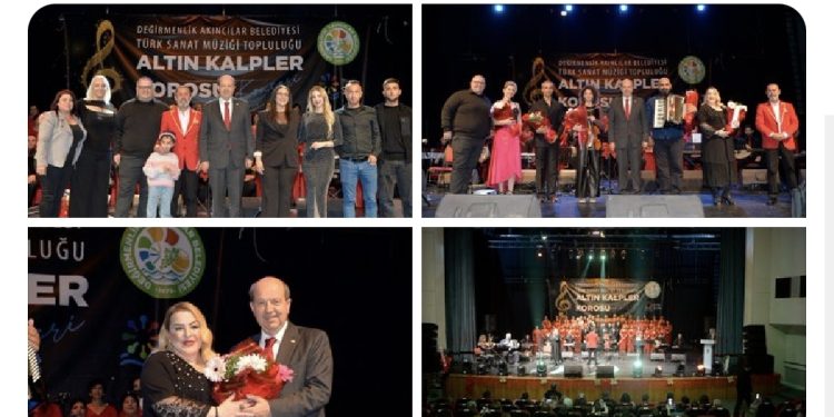 Cumhurbaşkanı Tatar, Değirmenlik Akıncılar Belediyesi Altın Kalpler Korosu’nun Türk Sanat Müziği Konseri’ni dinledi