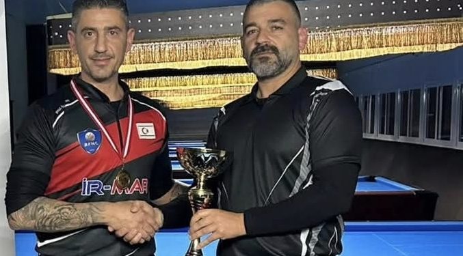 2024-2025 Bilardo Sezonu Büyükler 2. Ayak Şampiyonası’nda Hüseyin Borankan şampiyon oldu