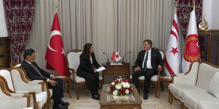 Özkurt ve Tokel,Bakan Arıklı’yı ziyaret etti .. Arıklı:BRT Yayıncılık Tarihi Müzesi’nin ayrı bir yeri vardır
