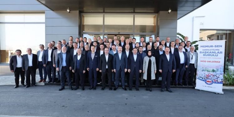 Memur-Sen Başkanlar Kurulu Toplantısı Gazimağusa’da yapıldı