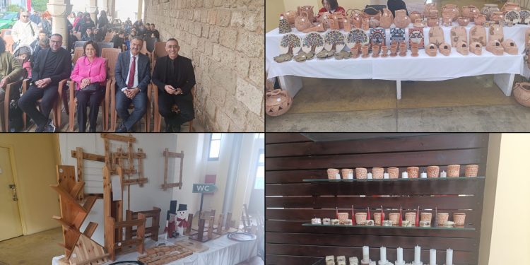 Gazimağusa Özel Eğitim ve İş Eğitim  Okulu öğrencilerinin ürünleri sergileniyor