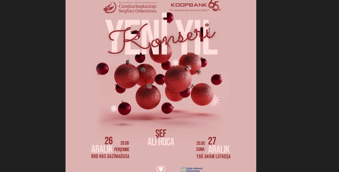 KKTC CSO’dan Yeni Yıl konserleri