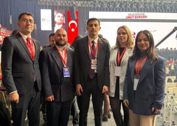CTP Gençlik Örgütü heyeti CHP Gençlik Kolları 17. Olağan Kurultayına katıldı