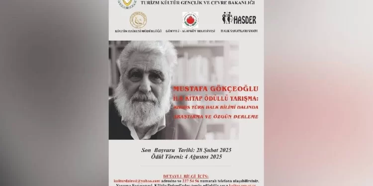 “Mustafa Gökçeoğlu İlk Kitap Ödüllü Yarışması”na katılımın son tarihi 28 Şubat…