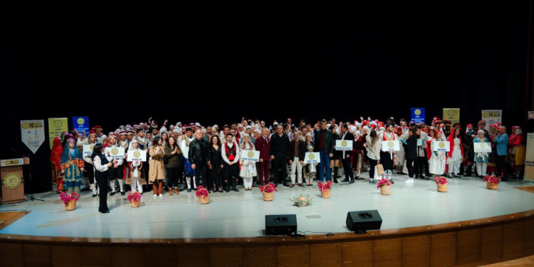 10’uncu Halk Dansları Şöleni yapıldı