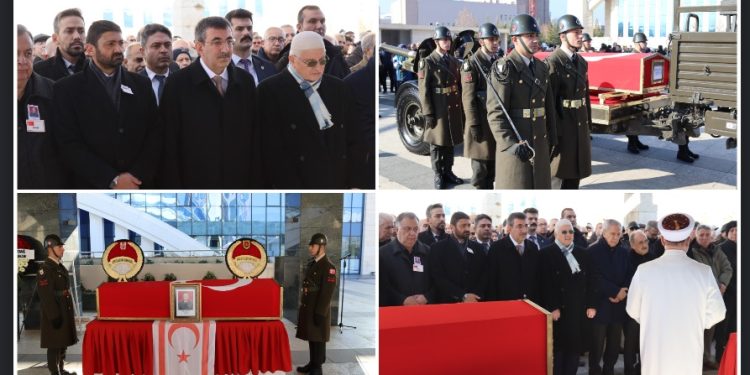Emekli Tümgeneral Ali Fikret Atun düzenlenen askeri törenle toprağa verildi