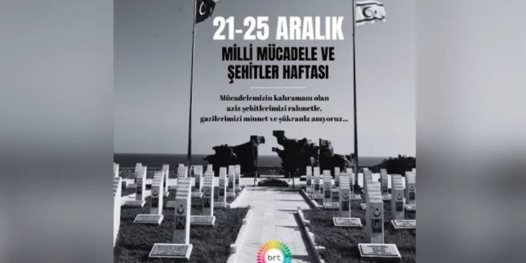 21-25 Aralık Milli Mücadele ve Şehitler Haftası; Mücadelemizin kahramanı olan aziz şehitlerimizi rahmetle, gazilerimizi minnet ve şükranla anıyoruz…