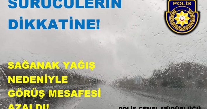 Dikkat! Çayırova-Ziyamet arası yolda görüş mesafesi azaldı