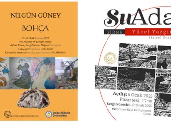 Yücel Yazgın ve Nilgün Güney’in sergileri, yeni yılın ilk haftalarında Girne ve Gazimağusa’da sanatseverlerle buluşacak
