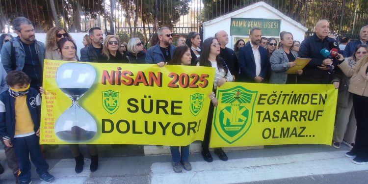 Namık Kemal Lisesi Okul Aile Birliği basın açıklaması yaptı