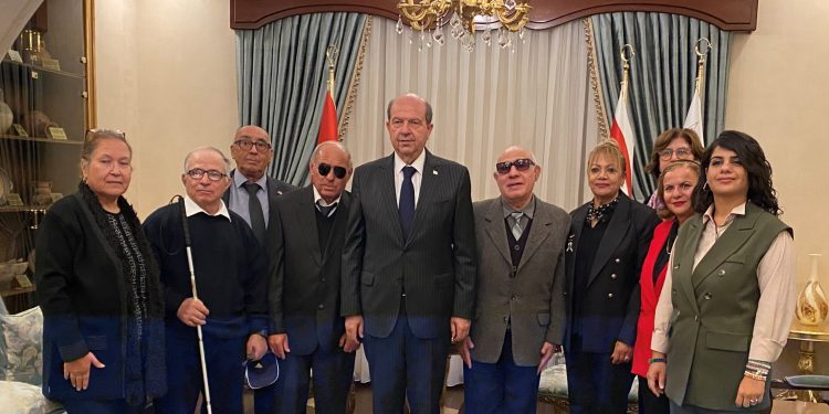 Cumhurbaşkanı Tatar, Kıbrıs Türk Engelliler Federasyonu’nu kabul etti… “Yalnız değilsiniz, kalbimiz hep sizinle”
