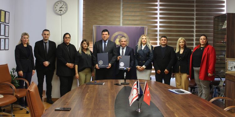 KKTC Kişisel Verileri Koruma Kurulu ile DAÜ arasında iş birliği protokolü imzalandı