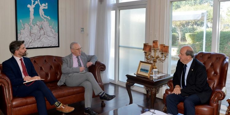 Tatar, Birleşik Krallık Yüksek Komiseri Michael Tatham’ı kabul etti