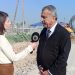 Eski Gazimağusa anayolu arası bağlantı yolunun yenileme çalışmaları başladı.. Uluçay: Yenileme çalışmaları 3 aya kadar tamamlanacak, Mağusa trafiği rahatlayacak