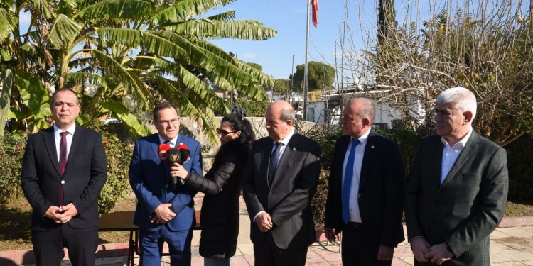 Cumhurbaşkanı Tatar, Haspolat’ta incelemelerde bulundu