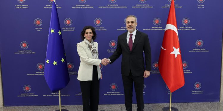 Fidan, AB Komisyonu üyesi Lahbib ile görüştü