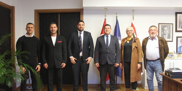KTMMOB İnşaat Mühendisleri Odası’ndan DAÜ Rektörü Kılıç’a ziyaret…