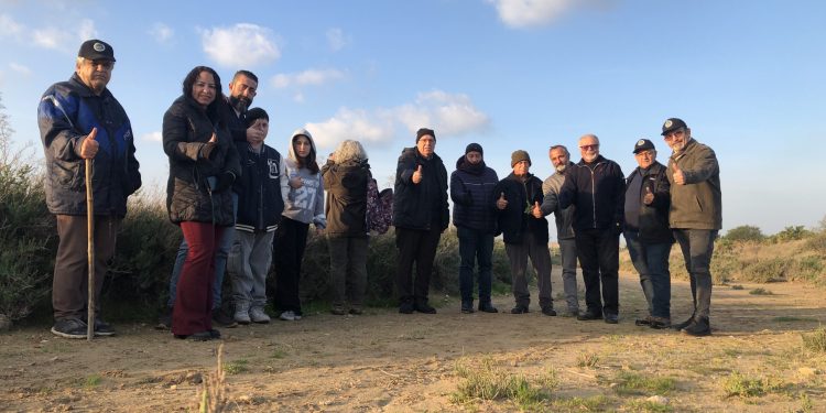 Doğaseverler tarafından Salamis Ormanında “Büyük Bahçe Kuş Gözlemi” etkinliği gerçekleştirildi