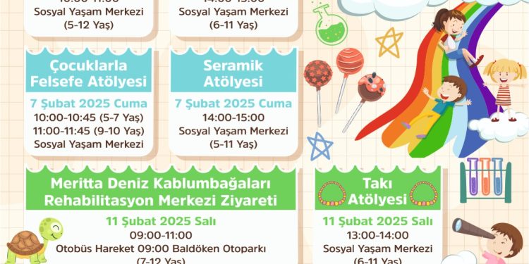 Girne Belediyesi yarıyıl tatili etkinlikleri düzenliyor