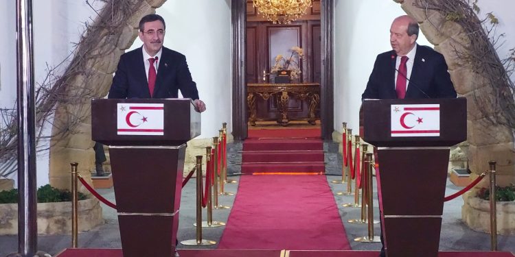 TC Cumhurbaşkanı Yardımcısı Yılmaz Cumhurbaşkanlığı’nda…