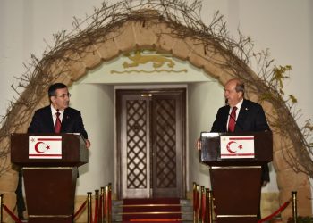 Tatar ve Yılmaz ortak basın açıklaması yaptı…Yılmaz: “İki devletli çözüm vizyonuna desteğimiz tamdır”