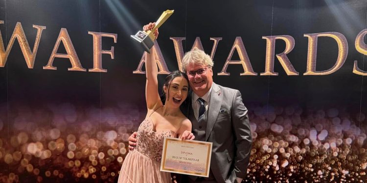 Begüm Tekakpınar gururlandırdı