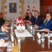 Cumhurbaşkanı Tatar’ın TC Dışişleri Bakanı Fidan’ı kabulünün ardından heyetler arası toplantıya geçildi