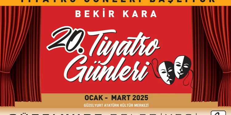 Bekir Kara 20’nci Tiyatro Günleri yarın başlıyor