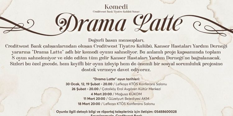 “Drama Latte” bu akşam sahneleniyor