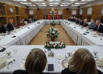 Türkiye Dışişleri Bakanı Fidan, AB üyesi ülkelerin büyükelçilerini kabul etti