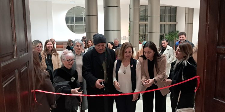 Nilgün Güney’in ‘Bohça’ adlı sergisi Gazimağusa’da açıldı