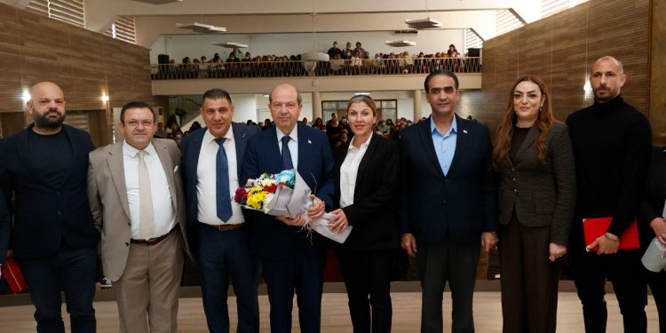 Cumhurbaşkanı Tatar, Polis Teşkilatının hademelere yönelik düzenlediği bilgilendirme toplantısına katıldı