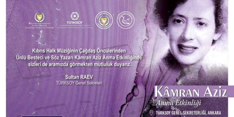 TÜRKSOY’dan Ankara’da Kamran Aziz’i anma programı