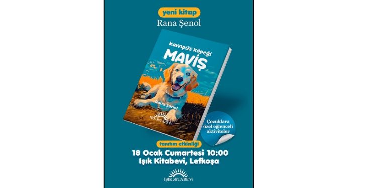 “Kampüs Köpeği Maviş” kitabı 18 Ocak’ta tanıtılıyor