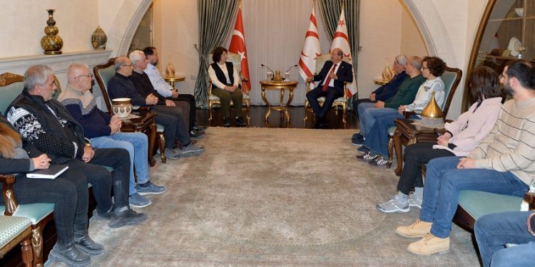 Cumhurbaşkanı Tatar Selimiye Camii’sinin restorasyon ekibini kabul etti