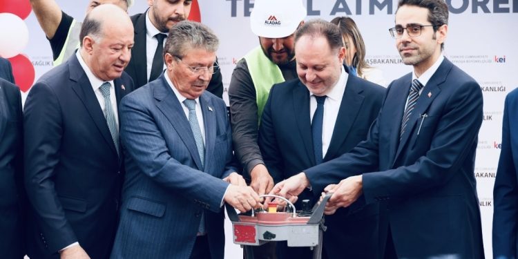 Yeni Devlet Laboratuvarı Binası’nın temeli bugün törenle atıldı