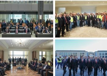 Yılmaz, Cumhurbaşkanlığı ve Meclis Yerleşkesi’ni ziyaret etti