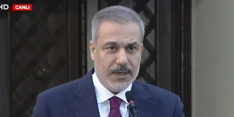 Türkiye Dışişleri Bakanı Hakan Fidan:İki devletli çözüm dışında bir yol yok