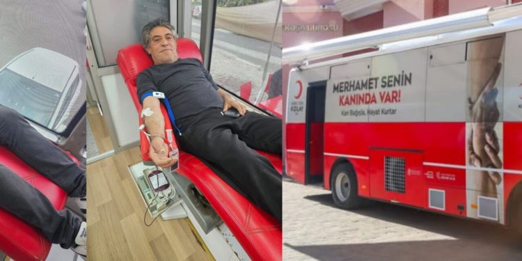 Kuzey Kıbrıs Türk Kızılayı Gazimağusa’da kan bağışı kampanyası düzenledi 