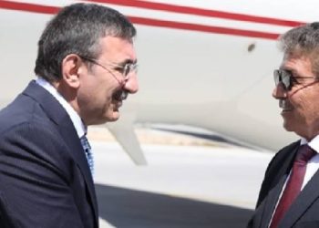 Türkiye Cumhurbaşkanı Yardımcısı Yılmaz KKTC’de